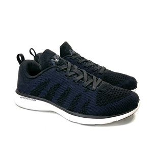 APL TechLoom Pro Running Shoe Black/Navy, Size 8